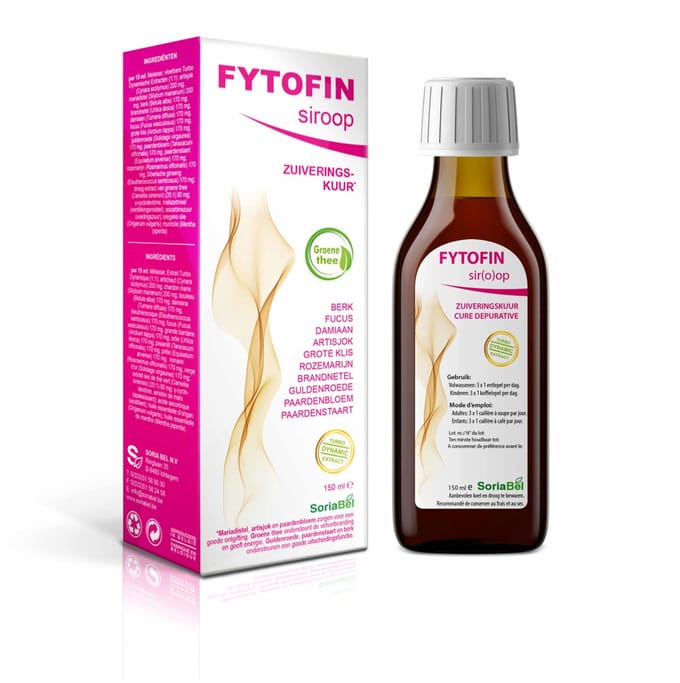 Soria Natural Fytofin Siroop 150 ml