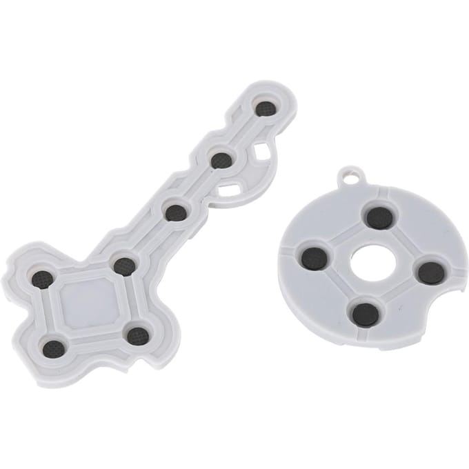 10 STUKS Geleidend Rubber Contactkussen Knop voor Xbox 360 Game Handvat Game Controller white