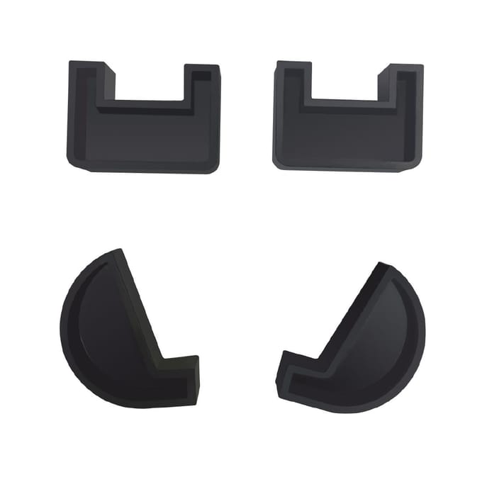 Buffalo rubber voetjes voor planeetmenger 20L (4 stuks)