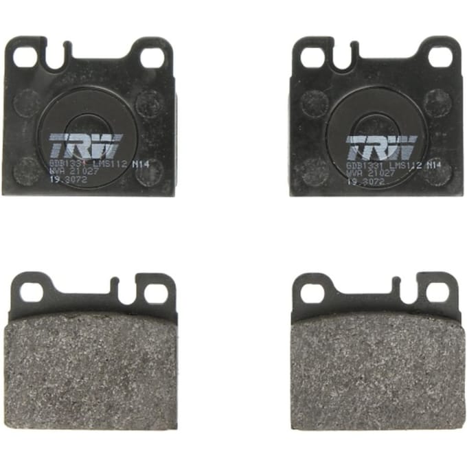 Remblokset TRW GDB1331, achter