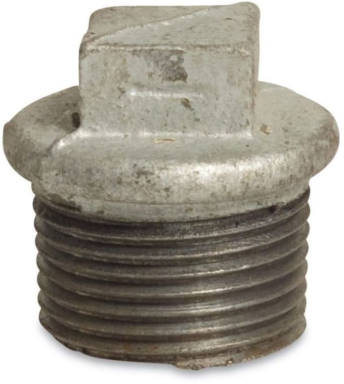 Gegalvaniseerde Stop, Draadfitting Tempergietijzer 2 Duims