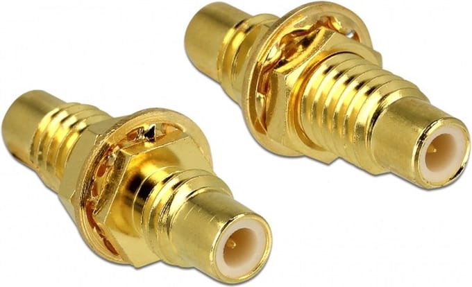 SMC (v) - SMC (v) koppelstuk / inbouw - 50 Ohm