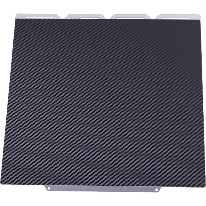 PEI PET Bouwplaat Geschikt voor Snapmaker U1 3D Printer 276x293mm Dubbelzijdig Gestructureerd PEI Glad PET Printplatform black