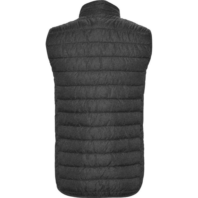 Roly Heren Oslo Gilet (Zwart gemêleerd)