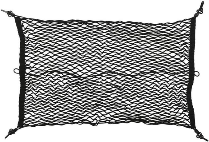 ProPlus Elastisch bagagenet - 80 x 50 cm - kunststof haken - universele bevestiging