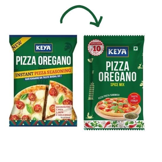 KEYA Pizza Oregano 8g Zakje- Pak van 20 blue