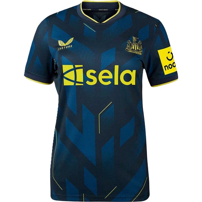 Castore Dames Newcastle United FC Voetbalshirt (Koolstof)