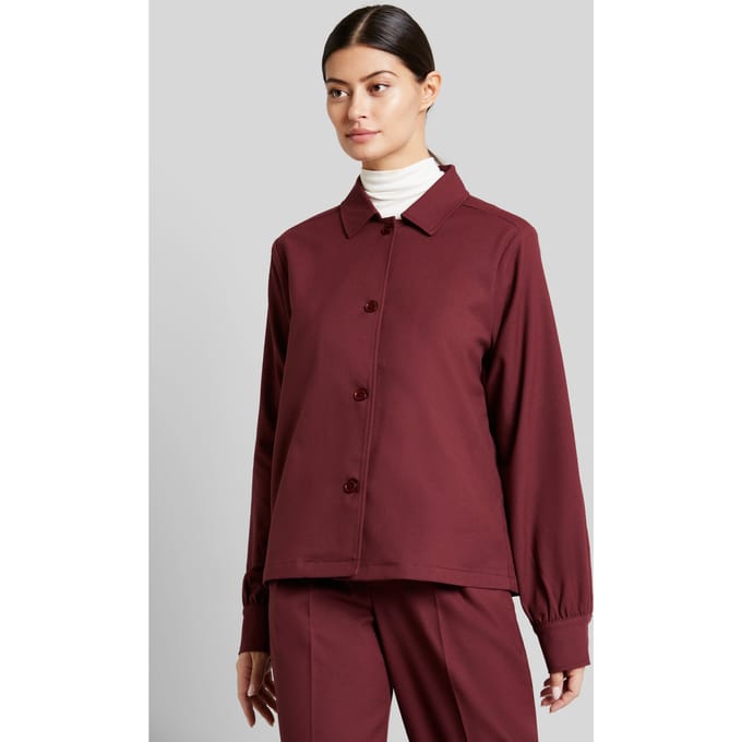 Bugatti Damen Overhemd blouse met 1 knoop manchet