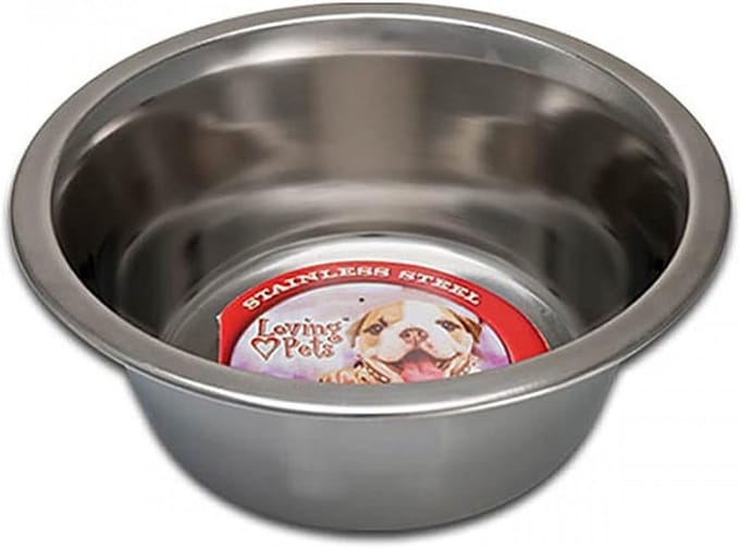 Duurzame RVS Voerbak voor Hond - 3-Quart Kom