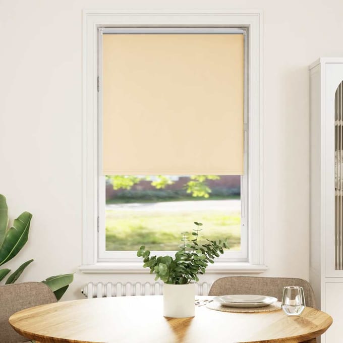 vidaXL - Rolgordijn - verduisterend - 75x150cm - stofbreedte - 70,7 - cm - polyester