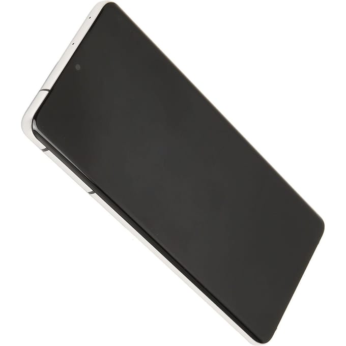 Kit de réparation et d'assemblage d'écran de remplacement pour smartphone S21 Ultra 5G G998U white