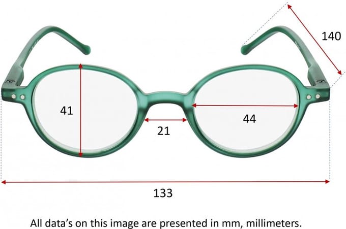 SILAC - Green mat - Leesbrillen vrouwen en mannen - 7605 - Sterkte +2.75