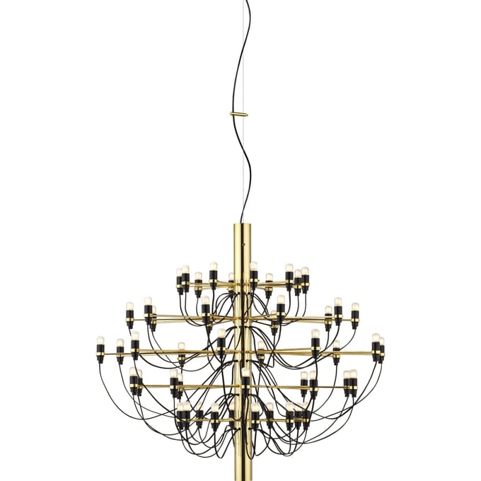 Flos 2097/50 Frosted Bulbs hanglamp - messing