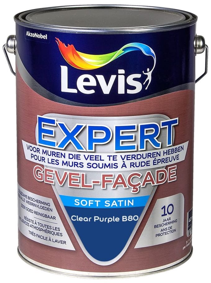 Levis - Expert Gevel Mix - Clear Purple B80 - Mengverf - 5 L