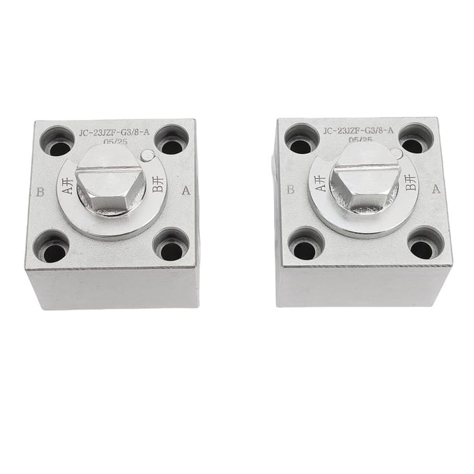 2 Set 3-Weg Omstelklep Legeringsstaal Kleine Graafmachine Gasklep Vervanging