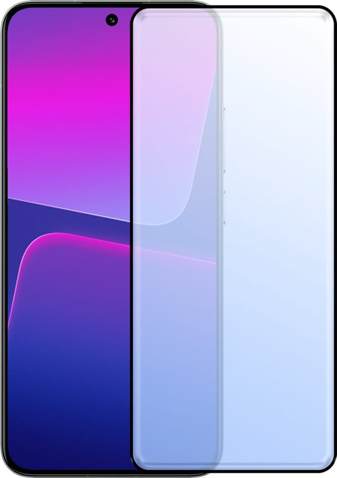 Screenprotector - Geschikt voor Xiaomi 13 Pro - Full Cover - Gehard Glas - Beschermglas - Tempered Glass - Screen Protector
