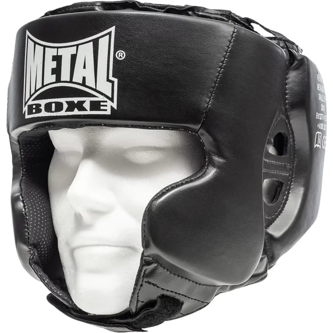 Bokshelm pu Metal Boxe