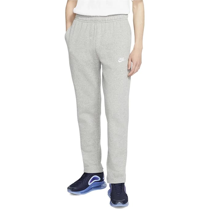 Nike Sportswear Club Fleece Openhem Joggers in Grijs