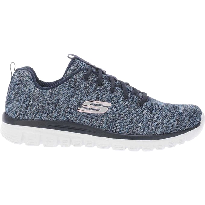 Skechers Dames/Dames Graceful Twisted Fortune Trainers (Marine)