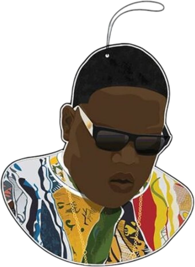 Airfreshener - Biggie Smalls - Colored Shirt