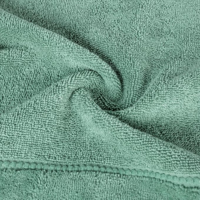 Mari Frotte Handdoek 30x50cm Donkergroen - 100% Katoen