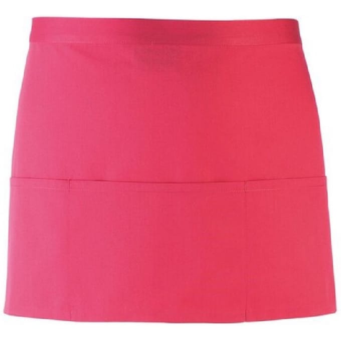 Premier Dames/Dames Kleuren 3 Zakschort / Werkkleding (Heet Roze)