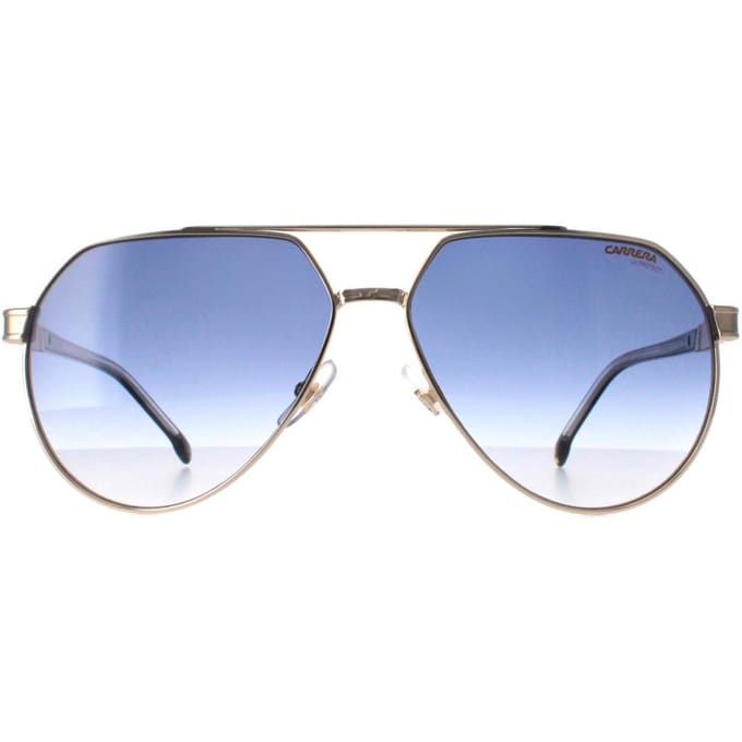 Carrera 1067/S J5G 08 goud donkerblauw gradiënt zonnebril