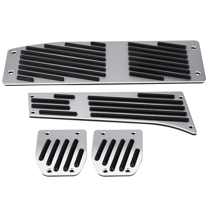 4 stuks Auto Handgeschakelde Koppeling Rem Voetsteun Pedaalkussen voor 1 3 5 7 X1 Serie E30 E32