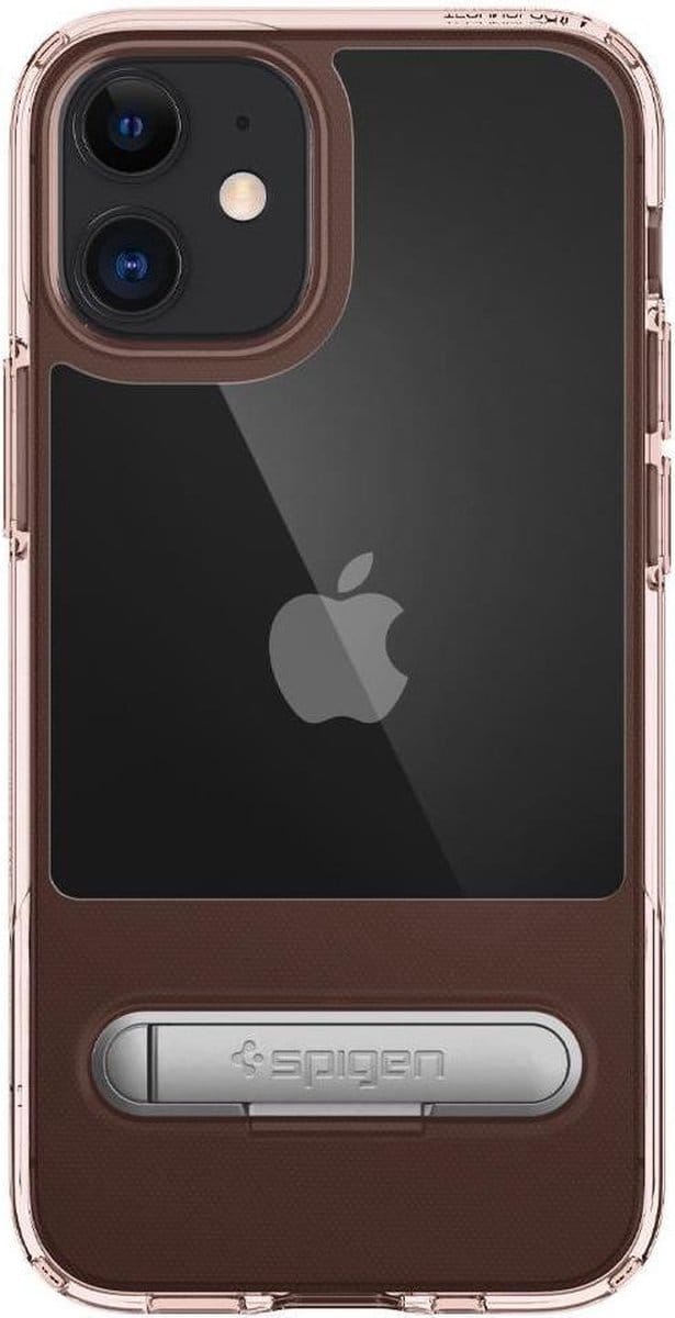 Spigen Slim Armor Essential S Hoesje Geschikt voor Apple iPhone 12 Mini Roze