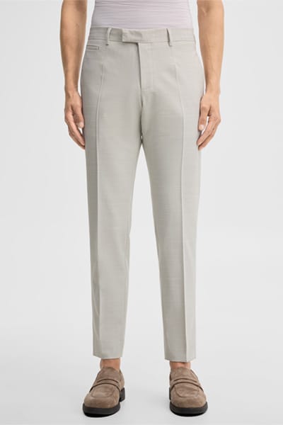 Kynd mix & match-pantalon, grijs