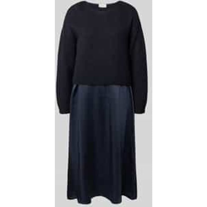 Midi-jurk in dubbele-laagjeslook