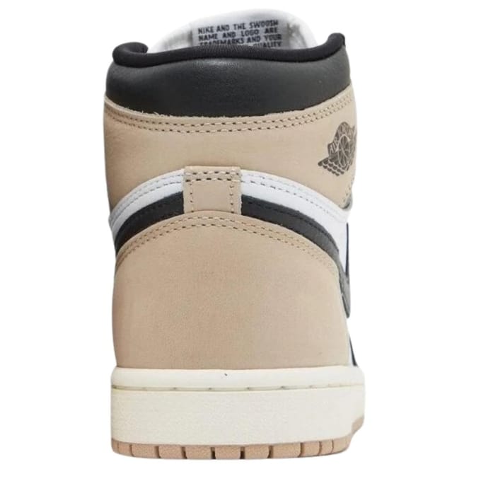 Nike Dames Air Jordan 1 Retro Leren Hoogcut Sneakers (Bruin)