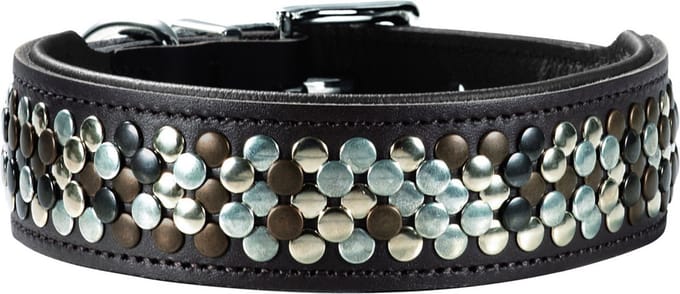 Hunter Halsband Arizona Bruin Nappaleer - 35-43x50x3.9 cm