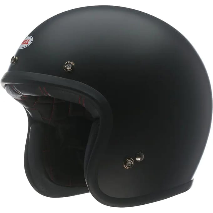 Bell Custom 500 Mat Zwart Jethelm - Helm