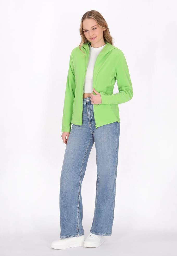 Mymo Fleece jas Dames groente