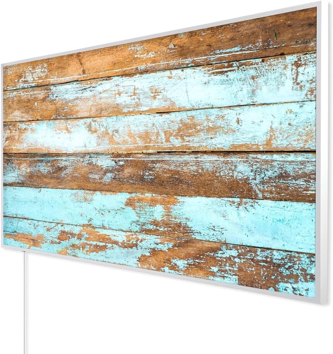 Infrarood Heater - Wandpaneel Verwarming - Ruimte Verwarmen - Strak Design - 18-29 m² - Wit