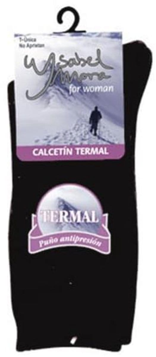 Thermische sokken voor dames - Zwart - Talla Unica