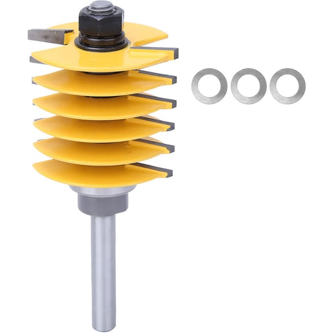 8mm Schacht Vingerlas Frees Houtbewerking Frezen Pen-en-gat Verbinding Snijder