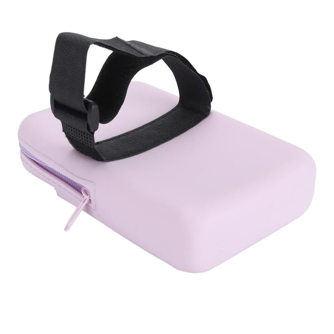 Siliconen Waterfles Tas Ritsvak Waterbestendig Verstelbare Antislip Riem Buitenkant white