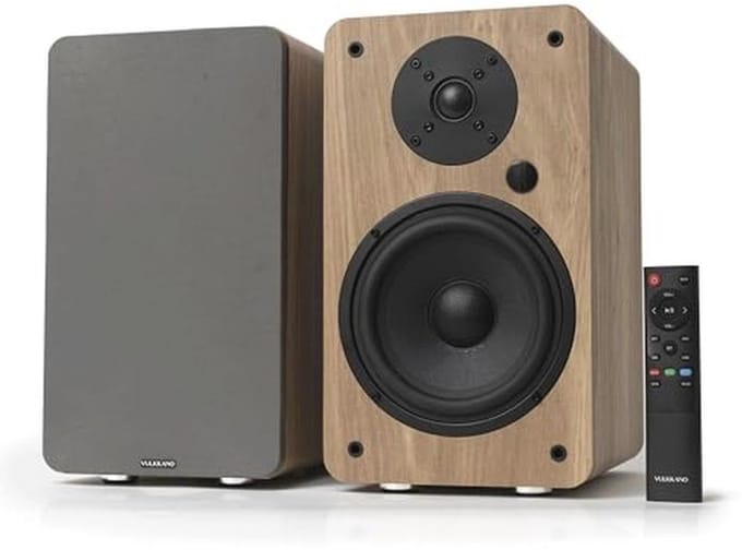 6.5 Inch Woofer Speaker with Bluetooth 5.0, HDMI ARC, and Subwoofer Output for Home Audio
