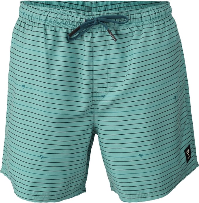Brunotti - Cester-Stripe - Zwembroek Bottle Green - Heren - 100% Recycled - 4-Way Stretch - Sneldrogend - M