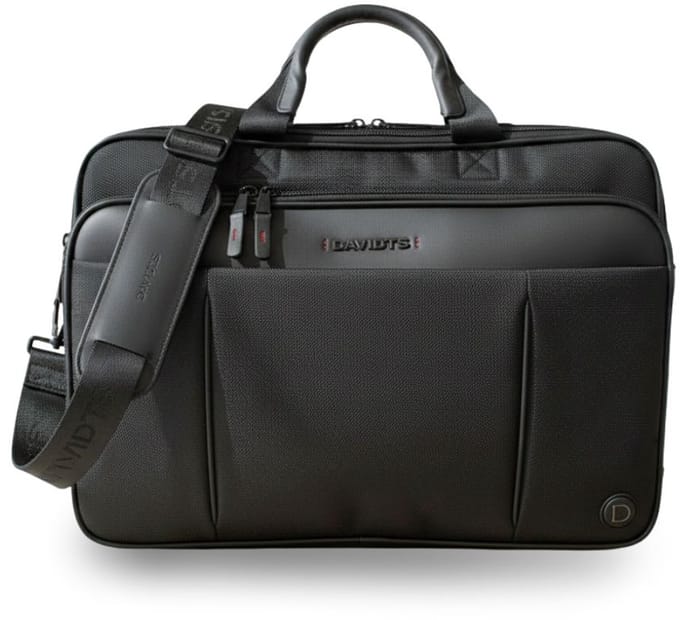 Davidt's Monte Carlo Laptoptas / Businesstas / Aktetas - Zwart