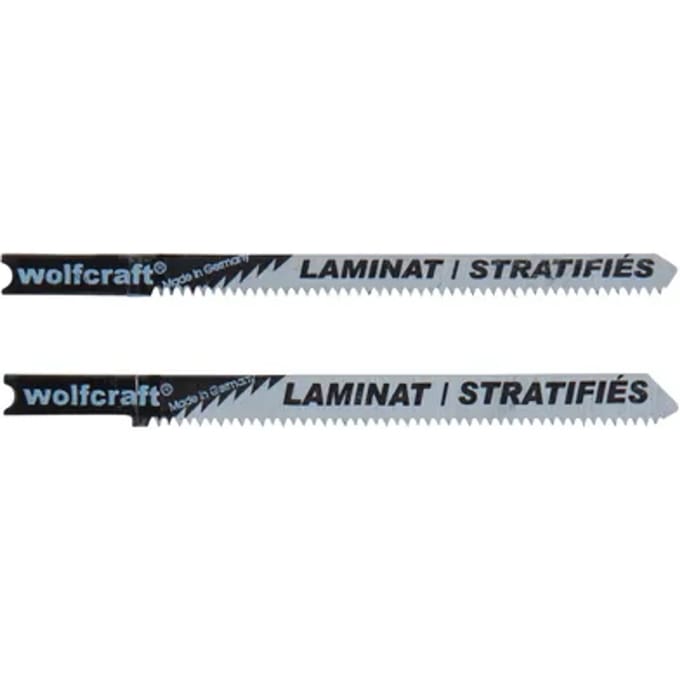 wolfcraft - Set decoupeerzaagbladen 3-delig, U-schacht - 2674000