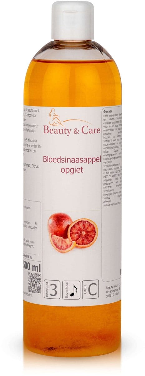 Bloedsinaasappel opgiet - Beauty & Care - 500 ml. new