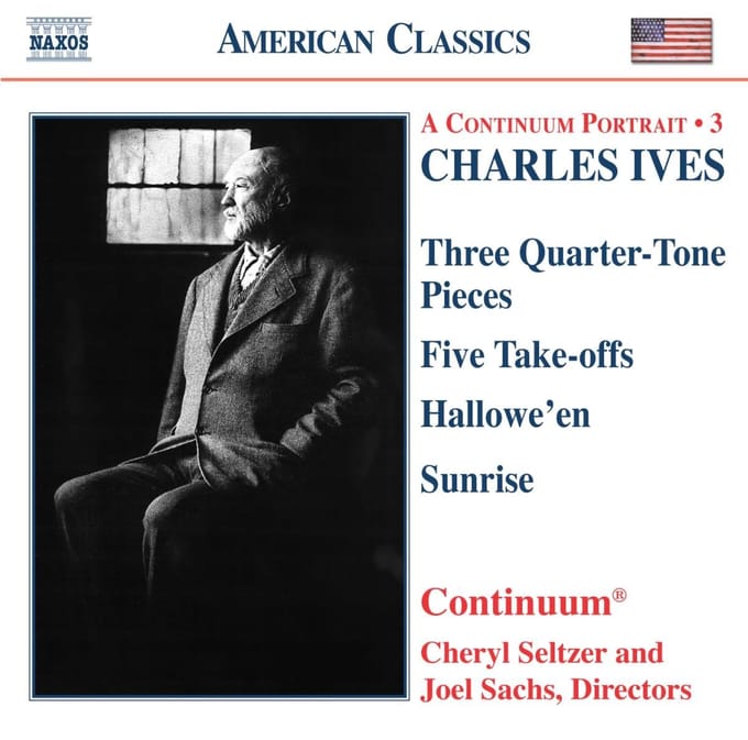 Continuum - Charles Ives: Three Quarter-Tone Pieces (CD)