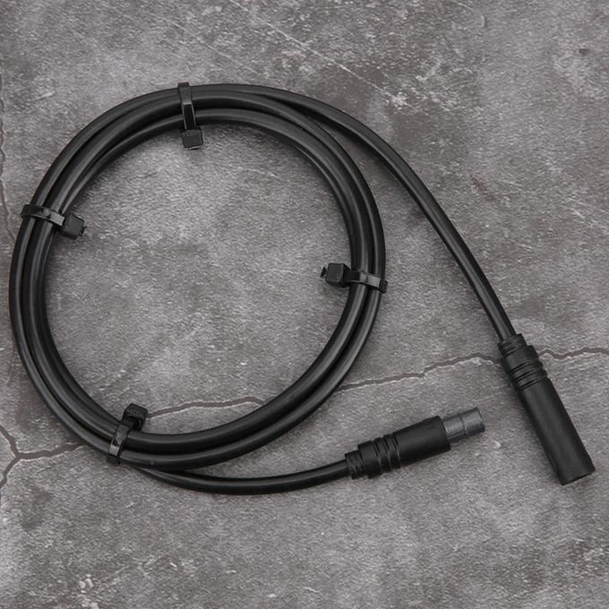 Voor Tongsheng TSDZ2 Middenmotor Instrument Snelheidsmeetsensor 6-aderig Verlengsnoer black