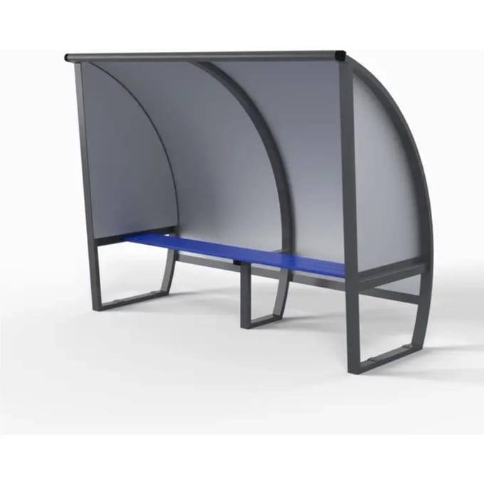 Volledig aluminium 4-persoons touch shelter Sodex Sport