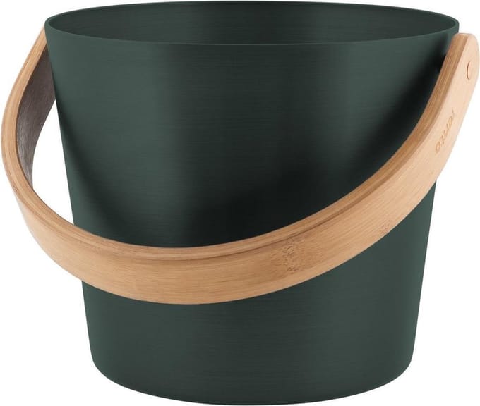 Rento Design sauna-emmer met beugel - Zwart