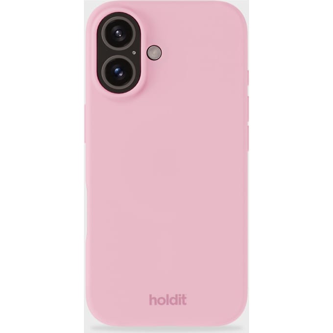 Holdit Silicone Case geschikt voor Apple iPhone 16 - Pink