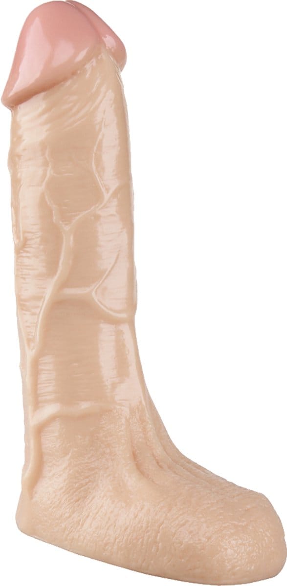 Being Fetish - PVC Dildo - 26,5 cm - Lichte Huidskleur